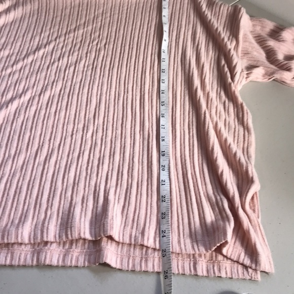 AE American Eagle Plush Hoodie sweater blush pink size Large - Picture 9 of 11